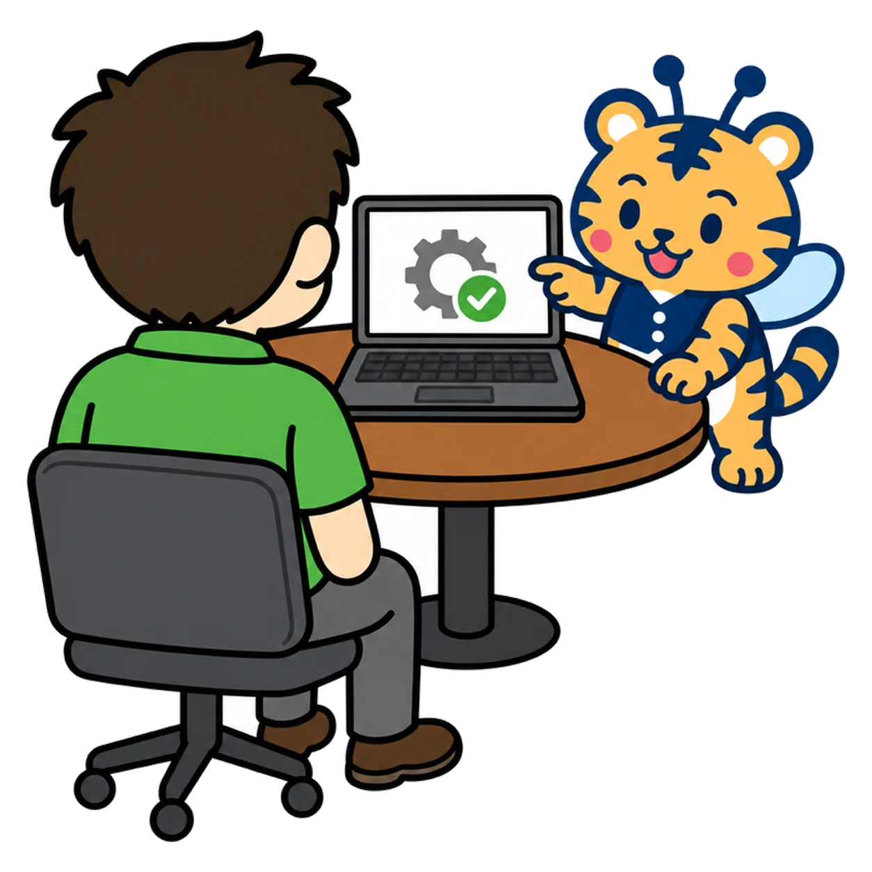 導入の日 の様子(1枚目)